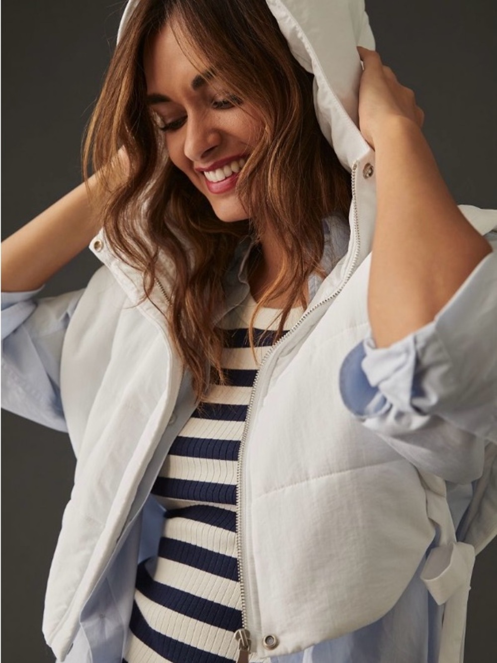 Anthropologie Cropped
Puffer Vest